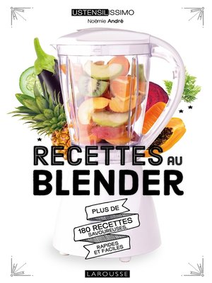 cover image of Recettes au blender